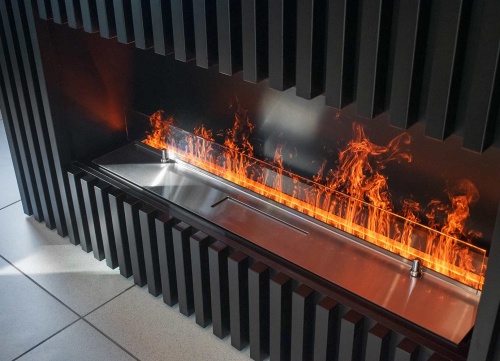 Электроочаг Schönes Feuer 3D FireLine 600 со стальной крышкой в Нальчике
