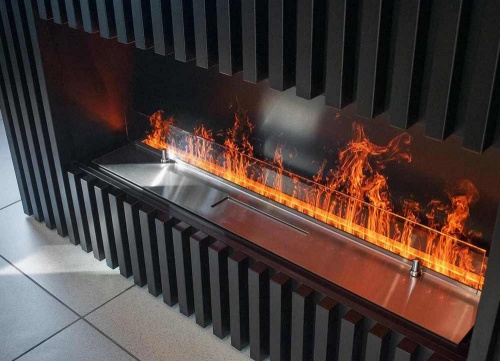 Электроочаг Schönes Feuer 3D FireLine 1000 со стальной крышкой в Нальчике