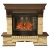 Каминокомплект InterFlame Экстер Rock Beige/Black (темный дуб)+Panoramic 25 в Нальчике