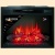 Электроочаг InterFlame Jupiter 30 Black/Brass LED FX (черный/золото) в Нальчике