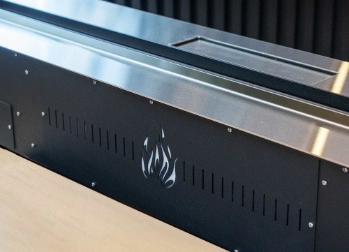 Электроочаг Schönes Feuer 3D FireLine 1000 со стальной крышкой в Нальчике