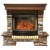 Каминокомплект InterFlame Экстер Rock Beige/Black (темный дуб)+Panoramic 25 в Нальчике